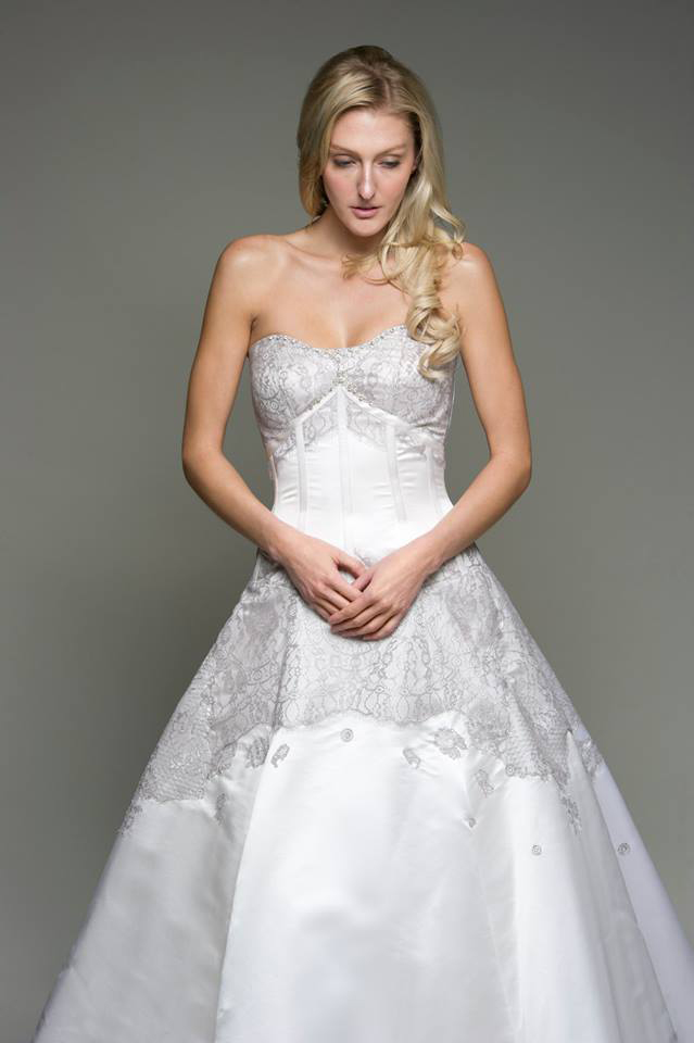 Corset Wedding Dress - Avail and Company - Ozzie Ramsay Photography, Native and Posh Weddings