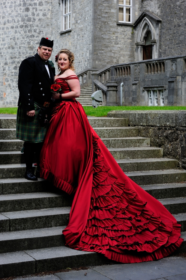 Red Wedding Dress - Avail and Company, Native and Posh Weddings